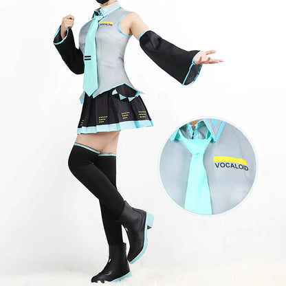Hatsune Miku Cosplay Costume Set