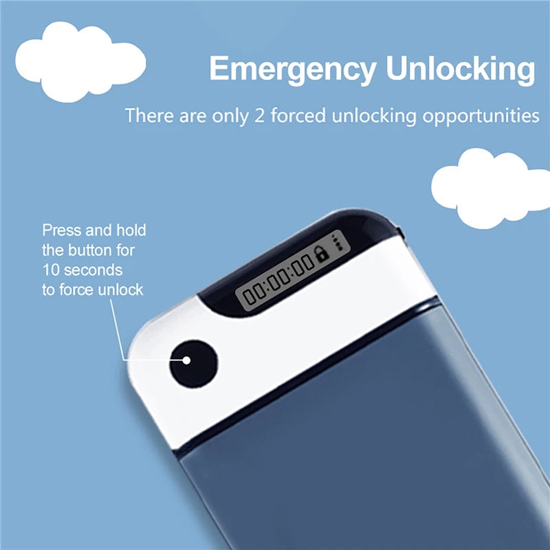 Timed Phone Lock Box for Focus and Screen Time Management