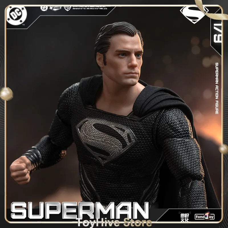 Fondjoy 1/9 Scale Black Superman 2.0 Action Figure (Zack Snyder's Justice League)