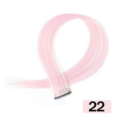 HAIRSTAR 22-Inch Synthetic Colored Clip-In Hair Extension