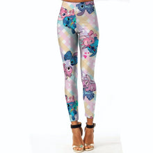 Colorful Print Ankle High Leggings