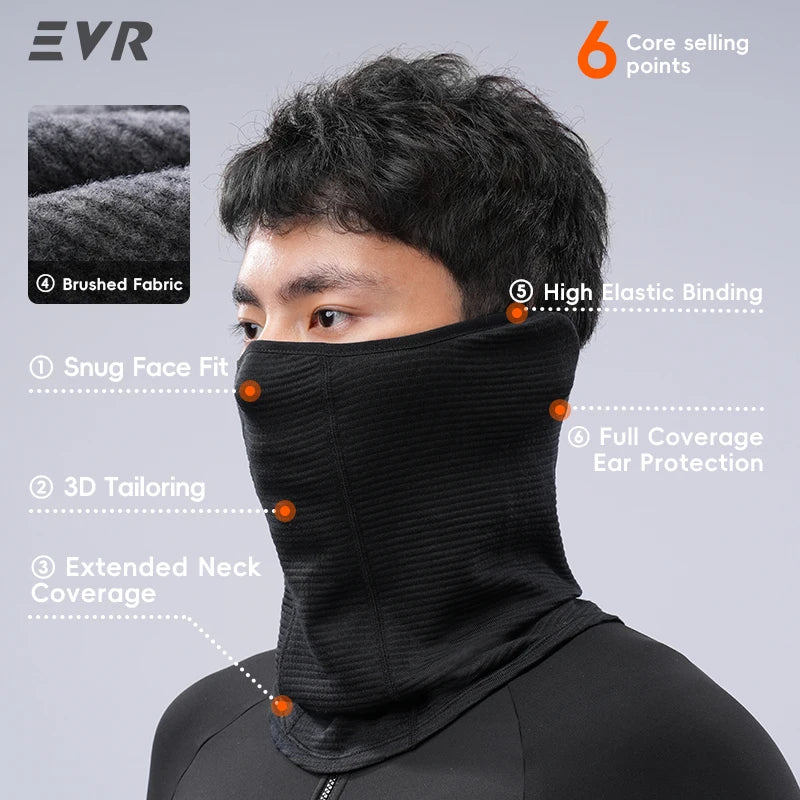 EVR Thermal Winter Windproof Neck Gaiter & Face Cover