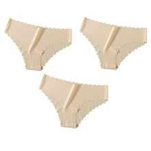 3Pcs Low Rise Invisible Briefs