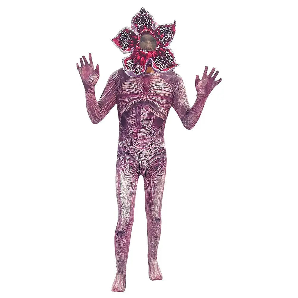 Demogorgon Monster Cosplay Bodysuit Costume Set