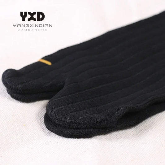 3-Pack Men’s Cotton Japanese Style Split-Toe Tabi Socks