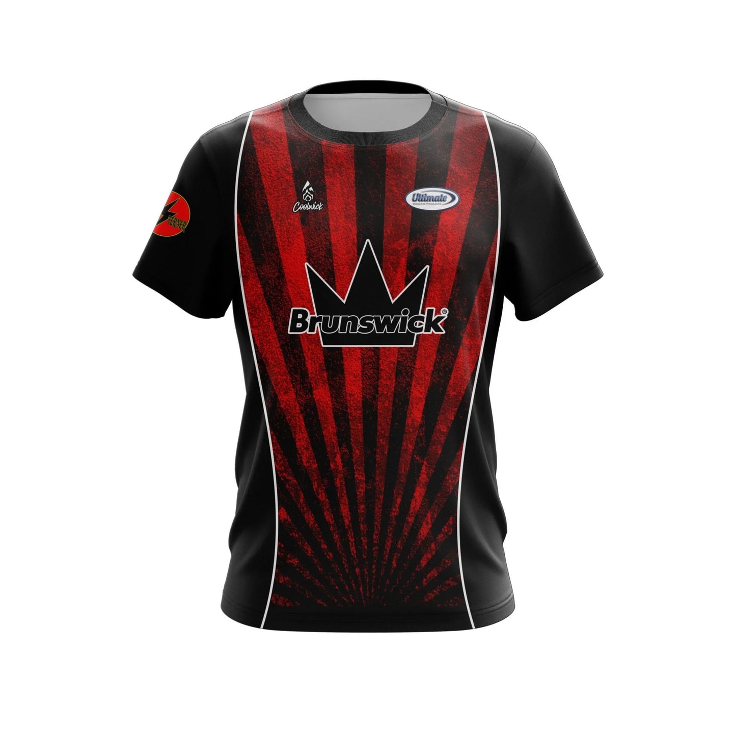 Brunswick Floral Garden Gnome Performance Bowling Jersey
