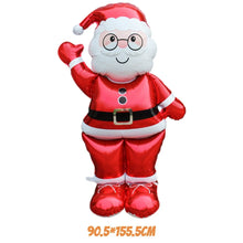 Extra large Standing Foil Balloon Santa Claus