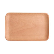 HeMu Walnut Beech Whole Wooden Japanese Dining Tray