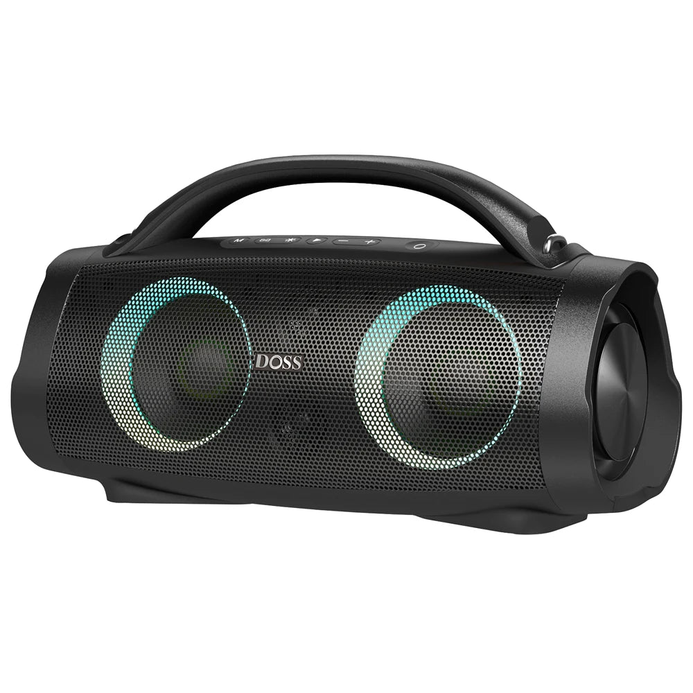 DOSS 100W Portable Bluetooth 5.3 Speaker – Outdoor IPX6 Waterproof Subwoofer