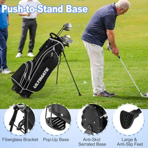Men's Complete Golf Clubs Set with 460CC Driver