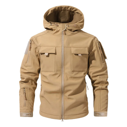Softshell Fleece Lined Tactical Windproof Waterproof Jacket