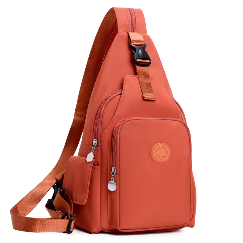 Large Capacity Nylon Crossbody Bag