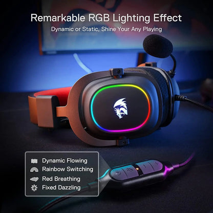 Redragon H510 Zeus-X RGB Wired Backlit Gaming Headset