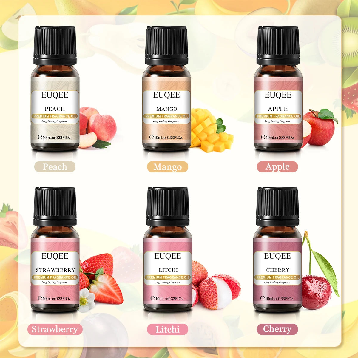 EUQEE 6pcs/set Fragrance Oil