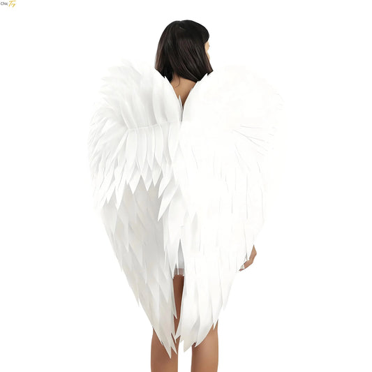 Angel Wings Simulated Feather Wings – Adult & Kids Cosplay Costume