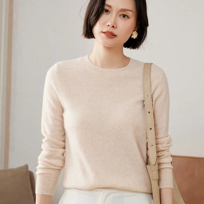 Pure Cashmere Knitted Pullover