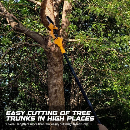Brushless 1380W Electric Chainsaw with Telescoping Pole Pruner