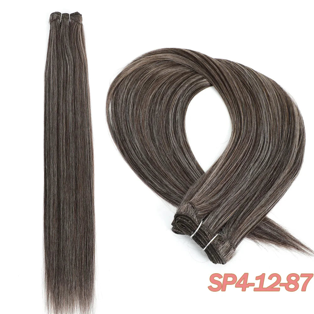 Bone Straight Synthetic Hair Bundles