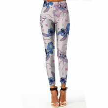Colorful Print Ankle High Leggings