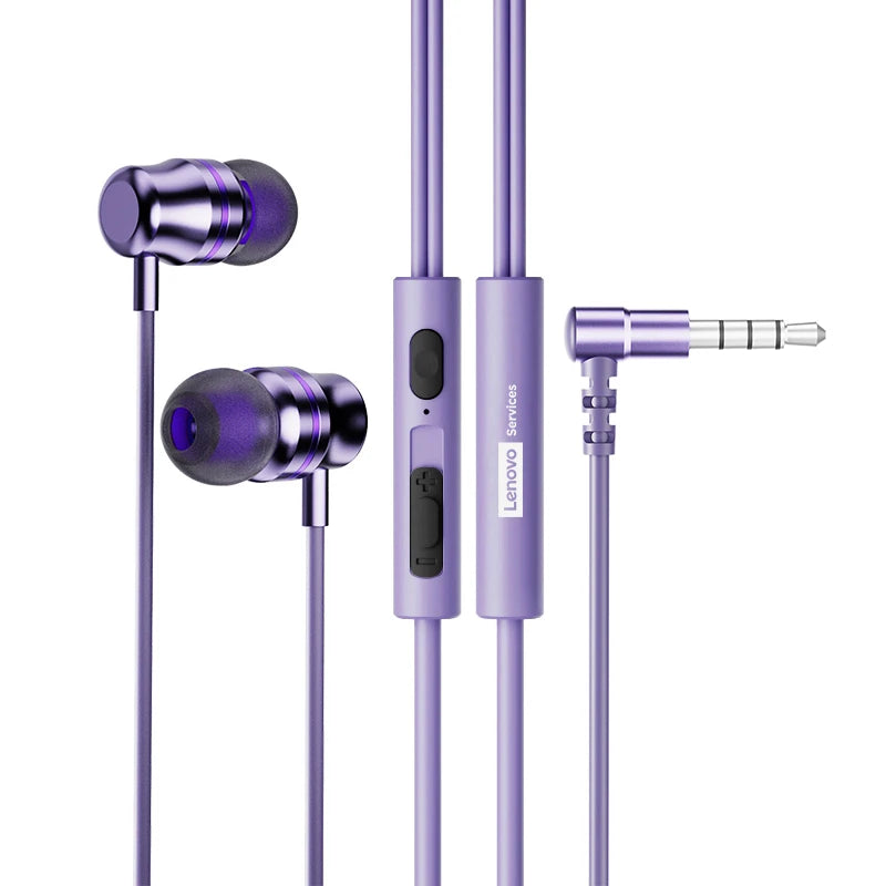 Lenovo YF38 In-Ear Wired Gaming Headphones with Mic & Inline Control