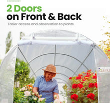 Premium 1Large Walk-in Heavy Duty Galvanized Steel Frame 5x6.6x6.6FT Greenhouse