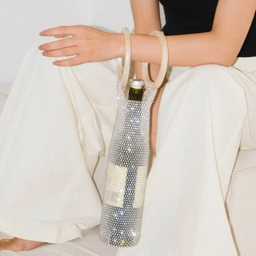 Elegant Portable Wine Bottle Bag