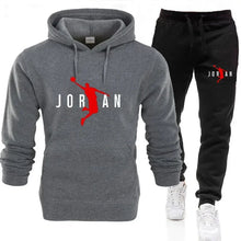 Fashionable Hooded Pullover + Jogging Pants Set