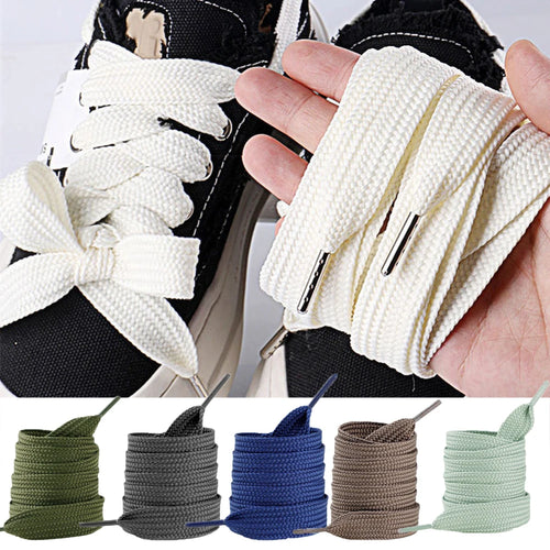 Thick Weave Craft Off 2cm Wide Shoe Laces
