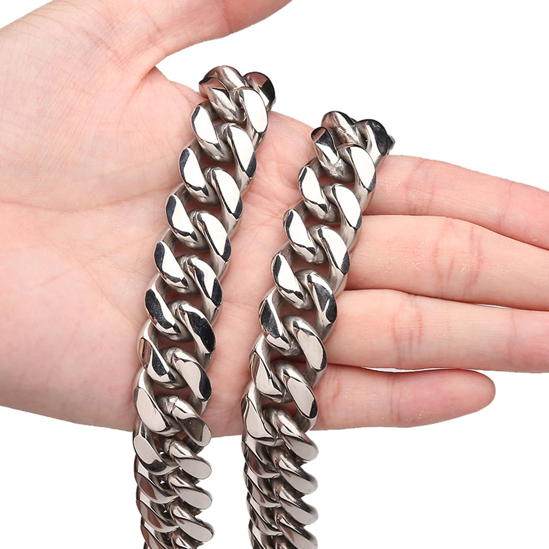 316L Stainless Steel Cuban Link Chain