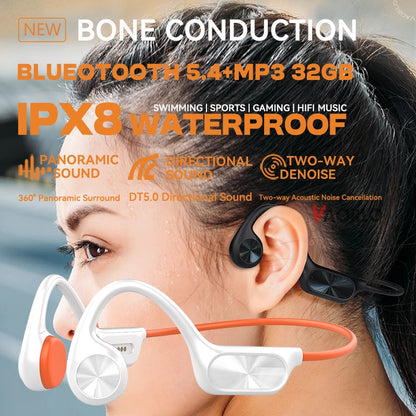 Wireless 32GB BT5.4 With Mic
