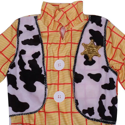Children's Toy Story Woody Cosplay Costume - Boys & Girls Cowboy Outfit Set