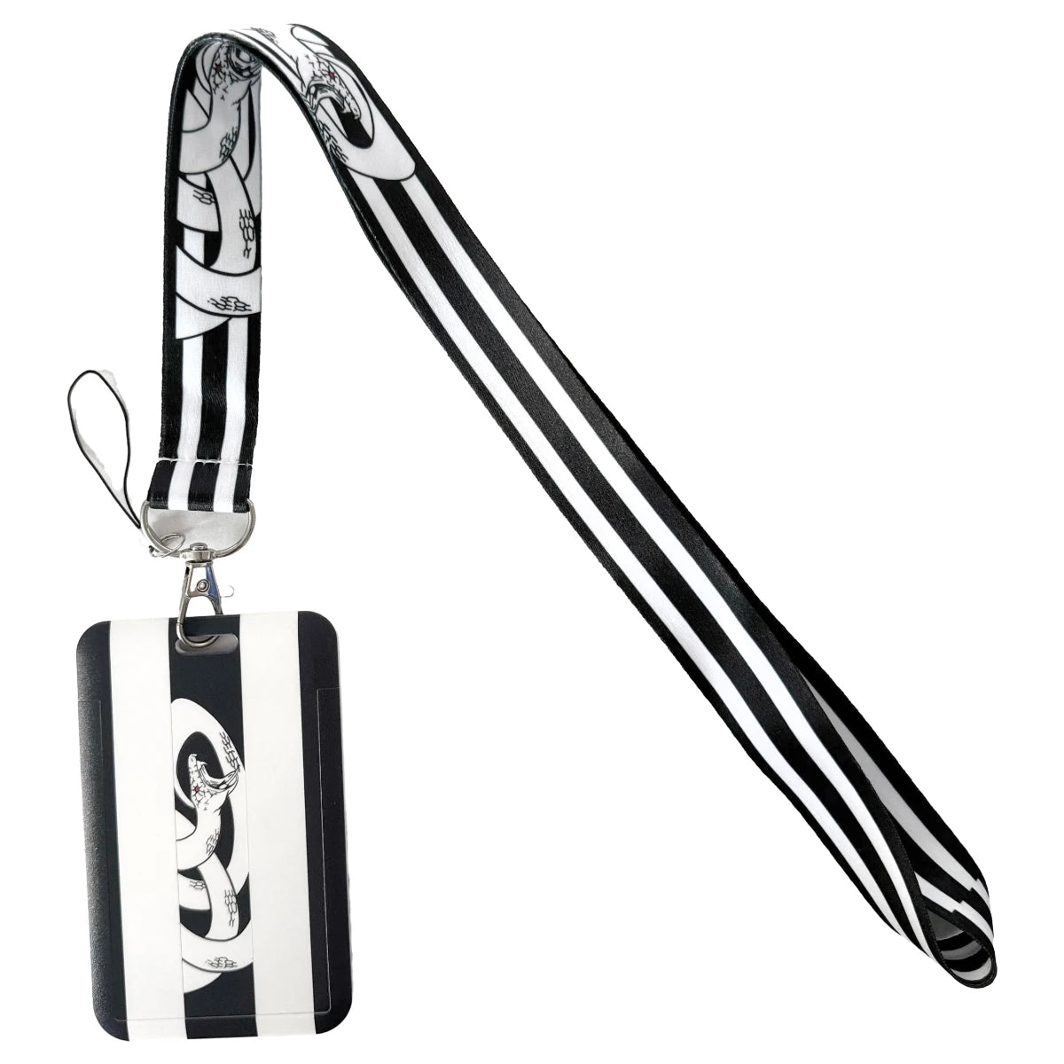 Anime Character Lanyard with ID Card Holder & Keychain