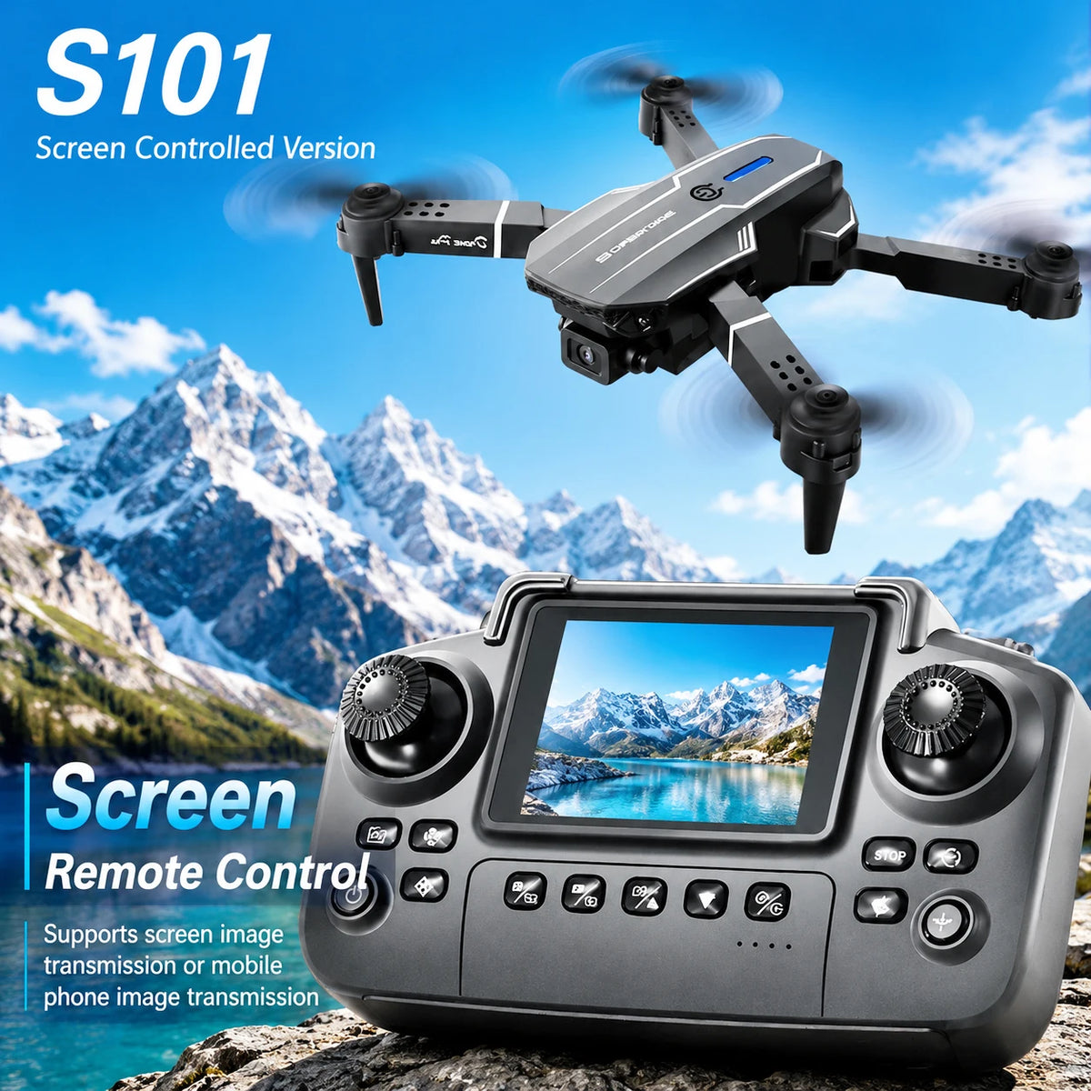 ZNLYRION Foldable 8K HD Dual Camera RC Drone with Brushless Motor