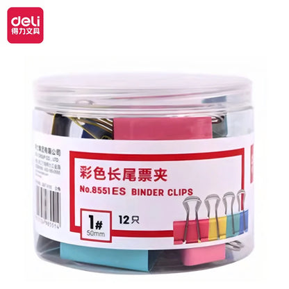 Deli Color Long Tail Paperclips