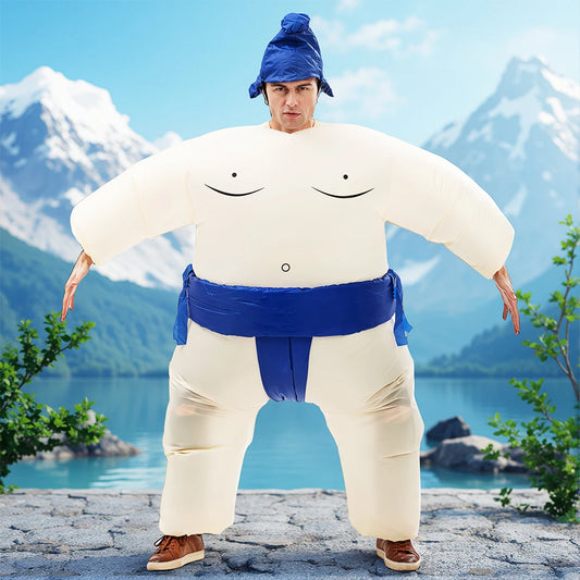 Fancy Funny Mascot Astronaut ET Inflatable Alien Costume Suit - Adult Blow-Up Outfit for Halloween, Purim & Cosplay