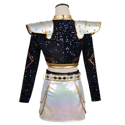 Anime K-Pop Demon Hunters Cosplay Costume Set