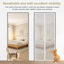Zippered Pet Door Screen Door 80x200cm
