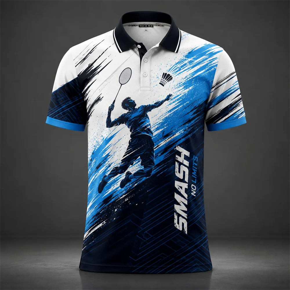 Smash Athletic Graphic Performance Polo Shirt