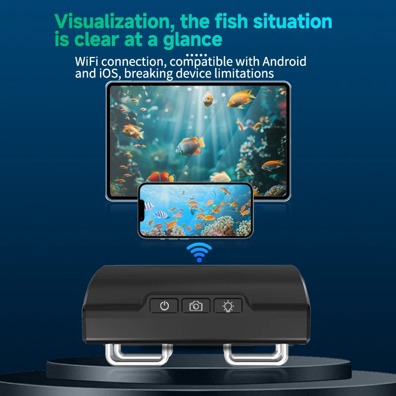 Dodosee Portable WiFi Underwater Fishing Camera & Fish Finder