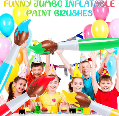 Giant Inflatable Paint Brush Balloon Party Prop