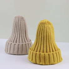 Solid Color Knitted Baby Beanie