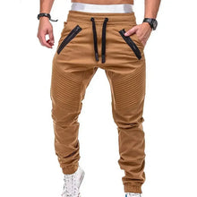 Drawstring Adjustable Slim Fit Athletic Pants