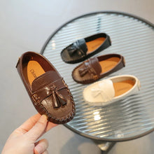 Non-slip Tasseled Casual Leather Shoes