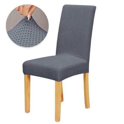 Luxurious Soft Velvet Stretch Chair Covers – Universal Slipcover Protector for Dining Room, Hotel & Office