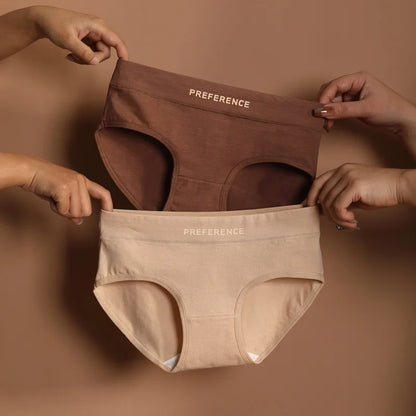 3PCS Seamless Soft Cotton Briefs