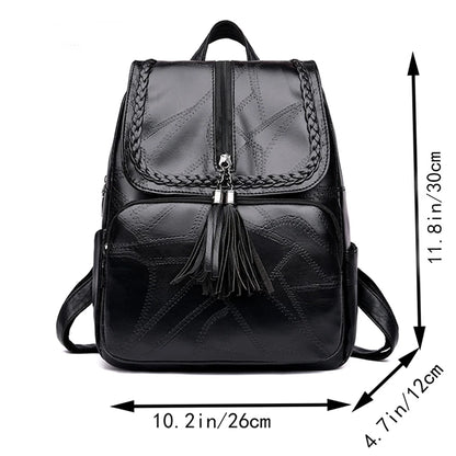 Lightweight Nylon Oxford Travel Backpack for Women