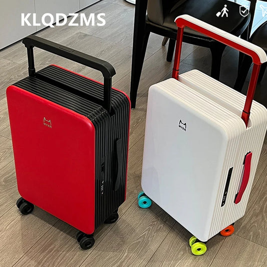 KLQDZMS Large-capacity Rolling Luggage