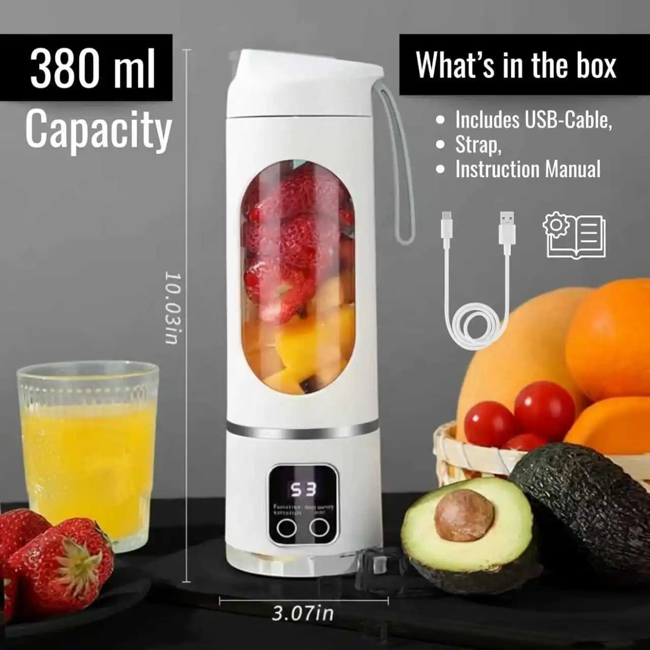 Portable Handheld Juicer & Blender