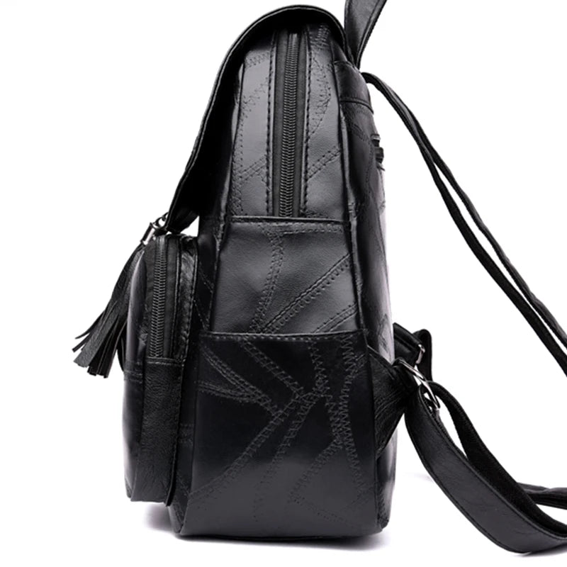 Lightweight Nylon Oxford Travel Backpack for Women