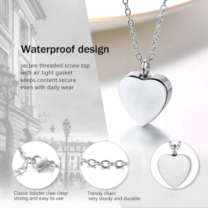 Pet Keepsake Urn Cremation Necklace